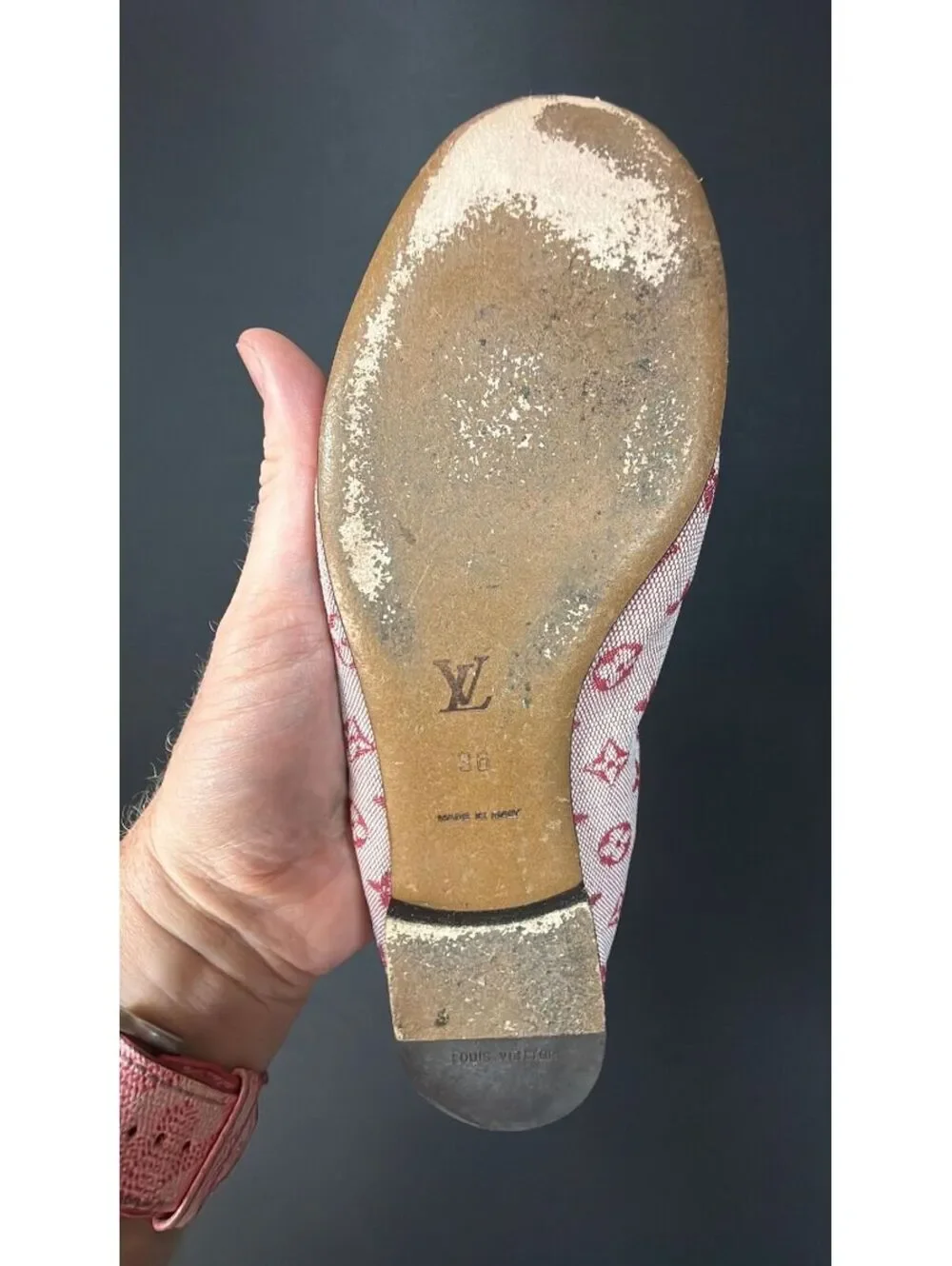 Louis Vuitton Pink Mini Lin Size 36